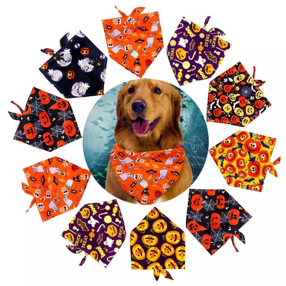 NEW PRODUCT Halloween style bibs for pets