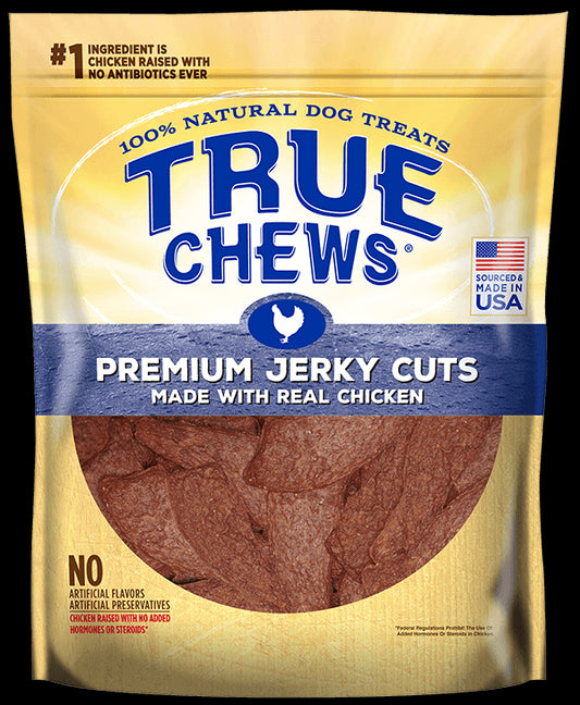 Tyson Pet Products 83018 4 oz True Chews Premium Jerky Fillets, Ch